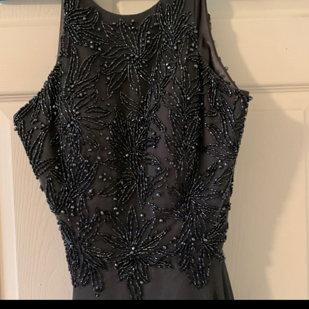 Milano charcoal gray dress